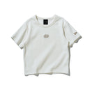 Women's 半袖 クロップド リブTシャツ BLACK LABEL SS25 オフホワイト - 14666328 - S | NEW ERA ニューエラ公式オンラインストア
