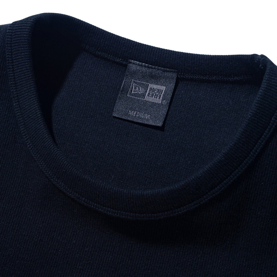 Women's 半袖 クロップド リブTシャツ BLACK LABEL SS25 ブラック - 14666329 - S | NEW ERA ニューエラ公式オンラインストア