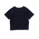 Women's 半袖 クロップド リブTシャツ BLACK LABEL SS25 ブラック - 14666329 - S | NEW ERA ニューエラ公式オンラインストア