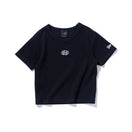 Women's 半袖 クロップド リブTシャツ BLACK LABEL SS25 ブラック - 14666329 - S | NEW ERA ニューエラ公式オンラインストア
