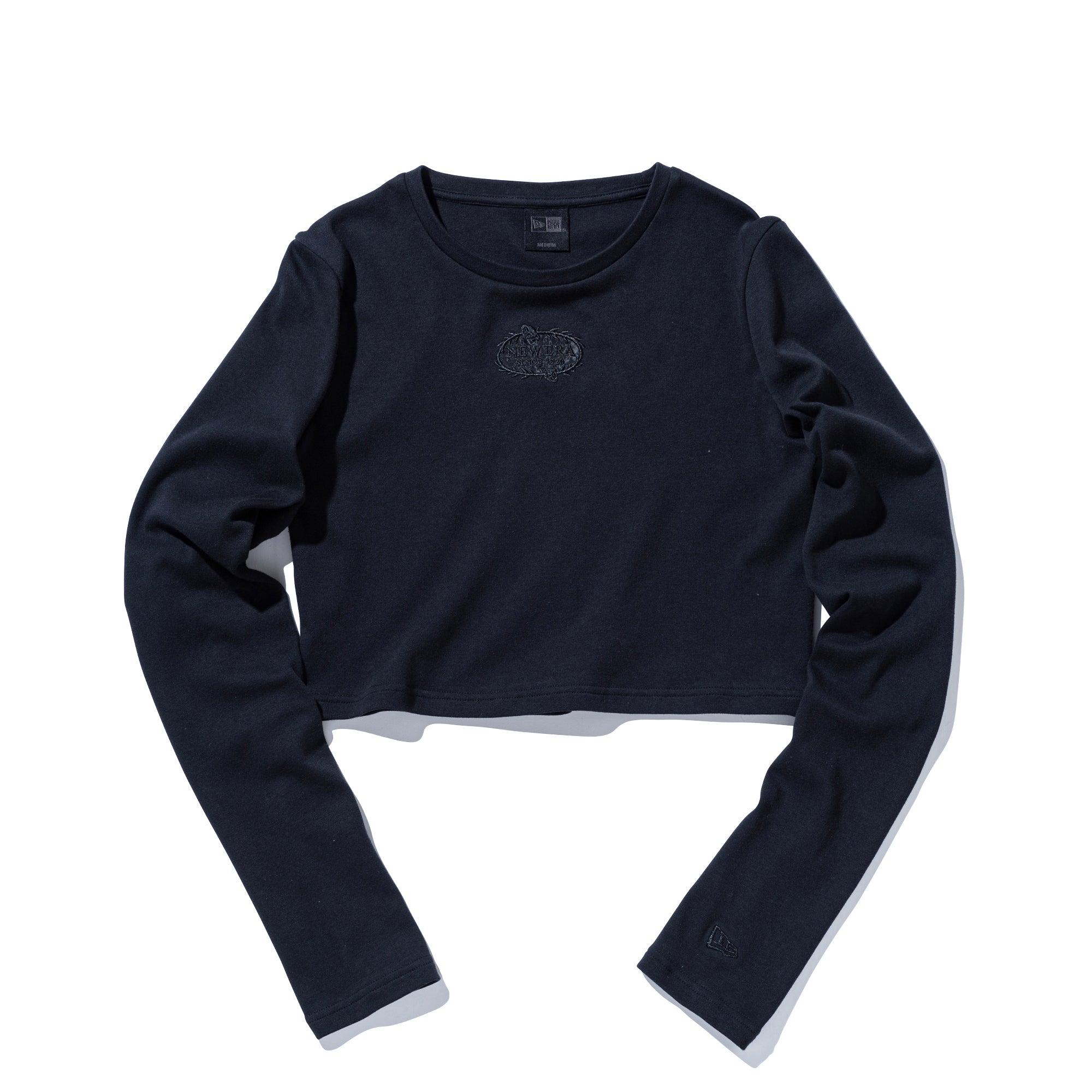 Women's 長袖 クロップド Tシャツ BLACK LABEL SS25 ブラック Women's 長袖 クロップド Tシャツ BLACK LABEL SS25 ブラック