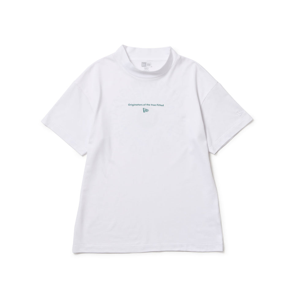 ニューエラレディースゴルフ 半袖ミッドネックTシャツ 吸汗速乾