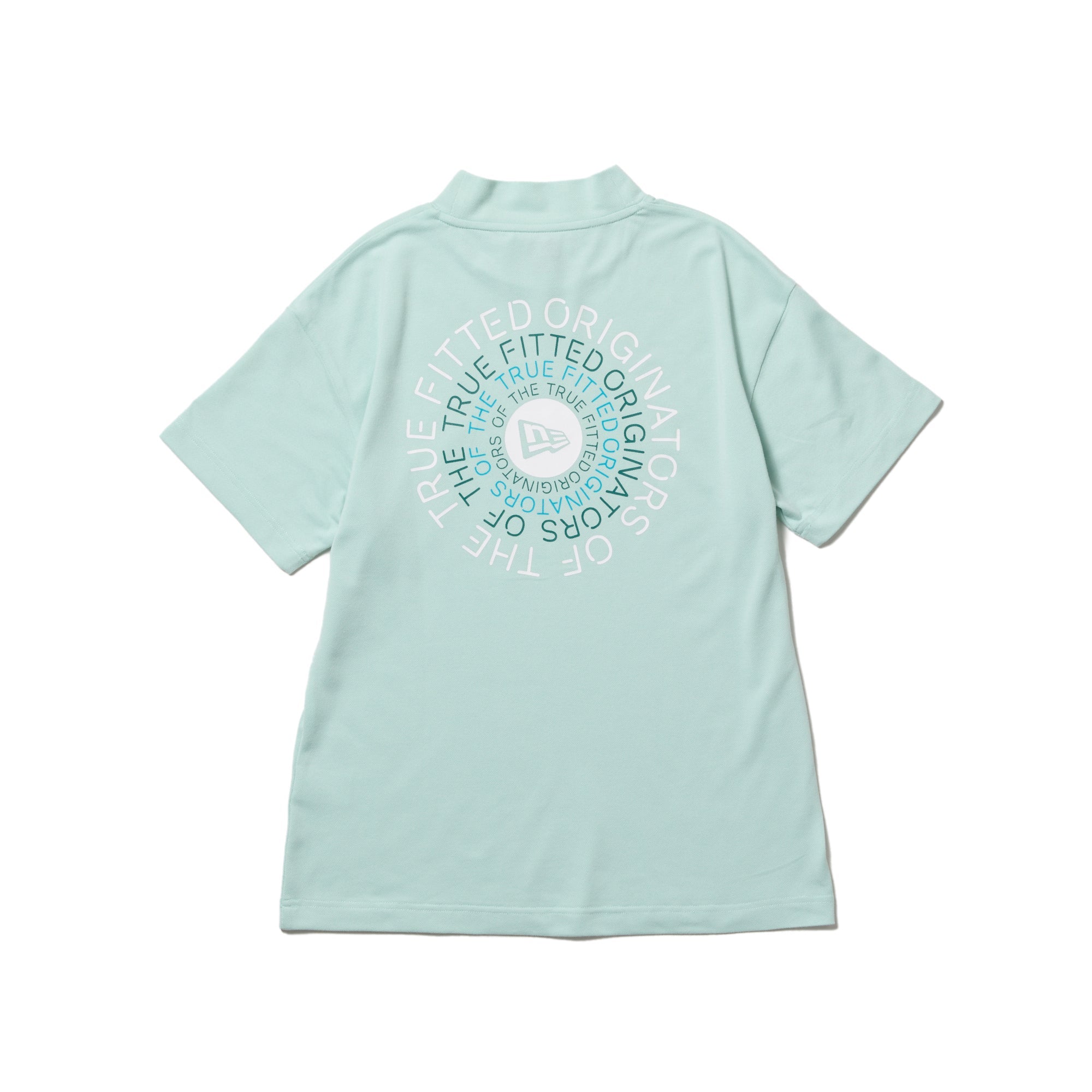 Women's 半袖 ミッドネック Tシャツ Circle OOTTF ビーチキスブルー | ゴルフ 4