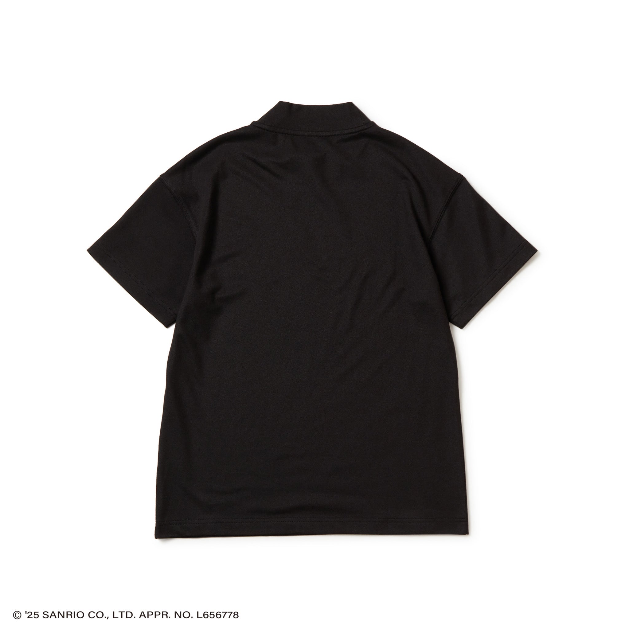 Women's 半袖 ミッドネック Tシャツ HELLO KITTY ブラック | ゴルフ 2