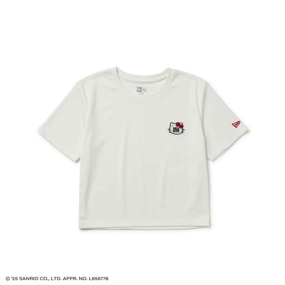 Women's 半袖 ミニTシャツ HELLO KITTY NEW ERA フェイス