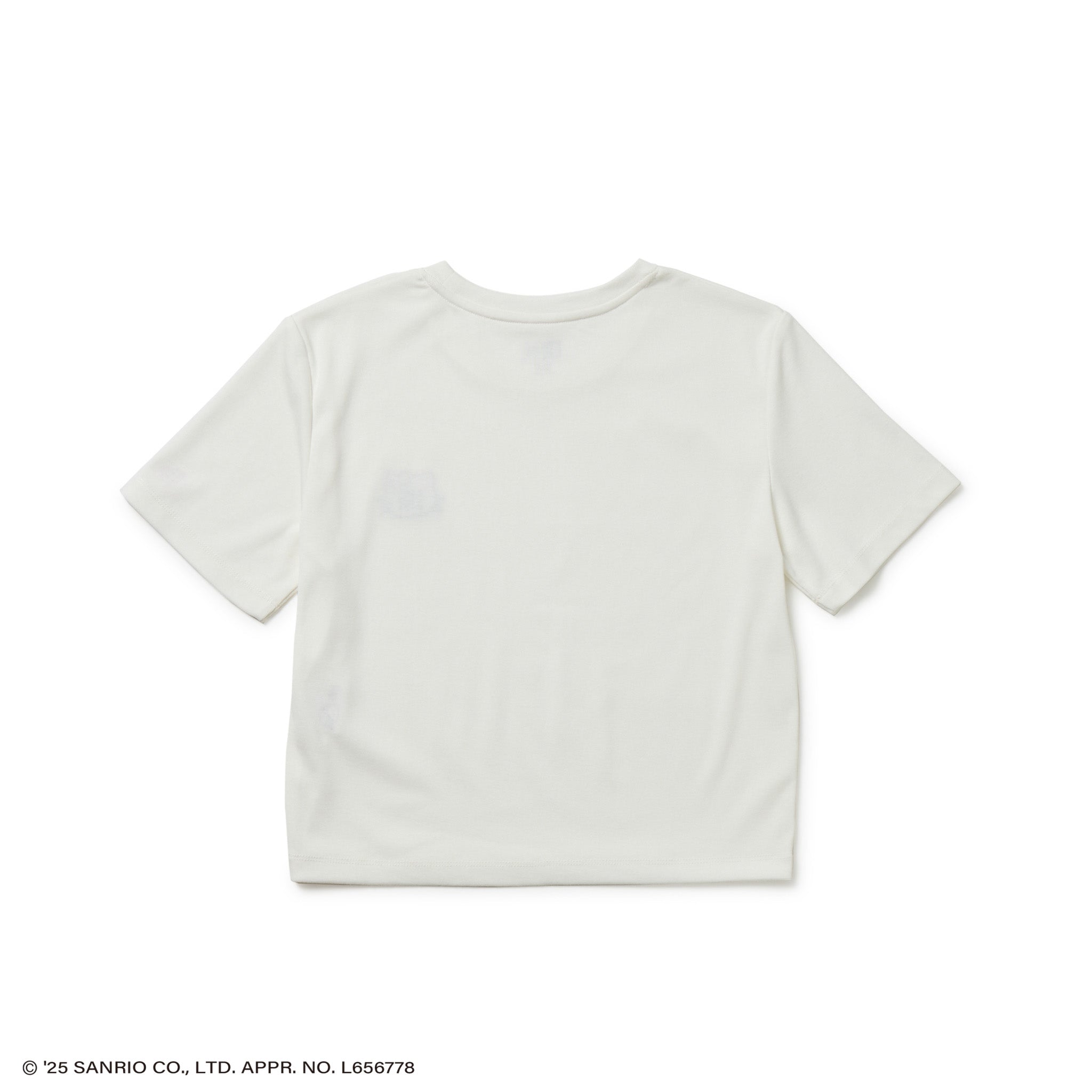 Women's 半袖 ミニTシャツ HELLO KITTY NEW ERA フェイス ホワイト 2