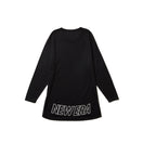 Women's 長袖 ロングレングス Tシャツ ブラック【 Performance Apparel 】 - 14312777 - S | NEW ERA ニューエラ公式オンラインストア
