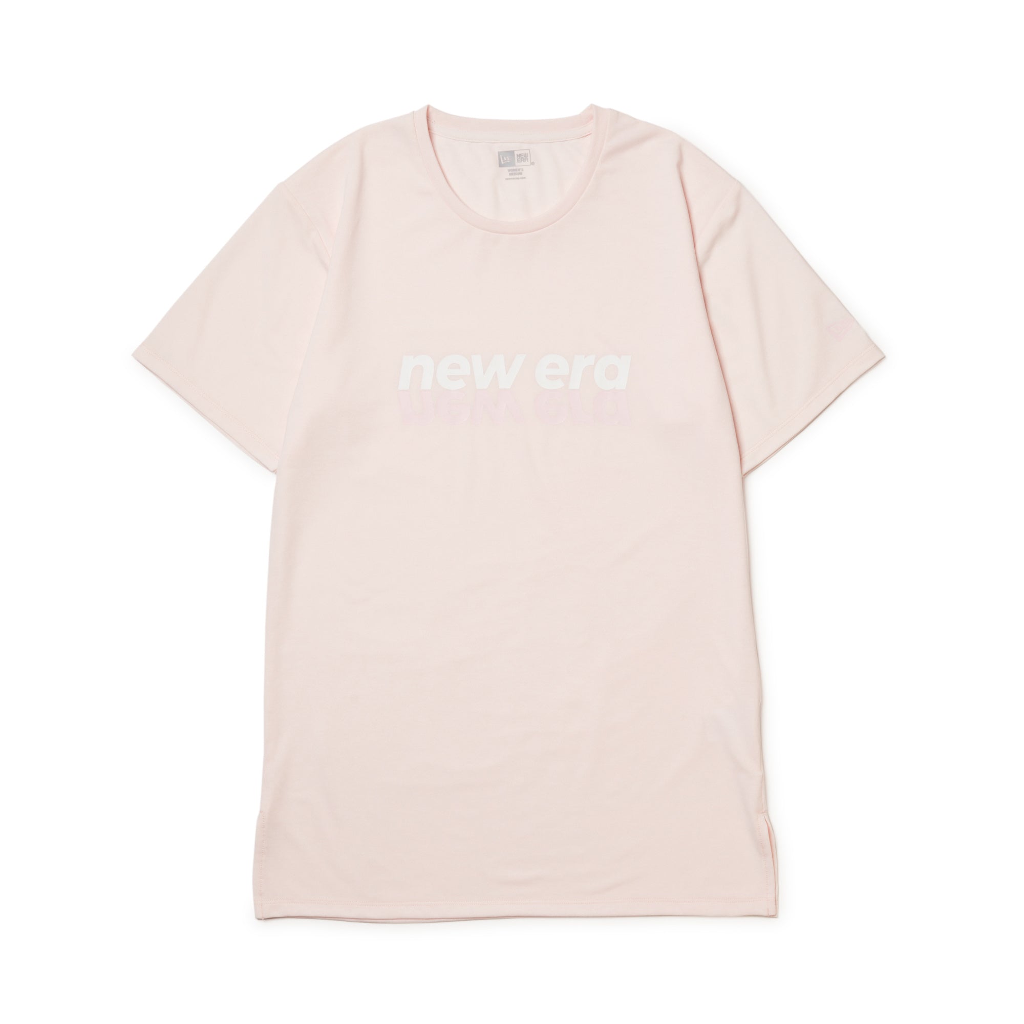 ニューエラ NEW ERA Women's 半袖 テック ロングレングス Tシャツ ライトピンク 14411949 ニューエラ（NEW ERA）（レディース）パフォーマンスアパレル
