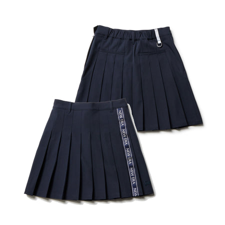 PGG ネイビー ゴルフスカート Women's プリーツスカート Vertical Logo ネイビー | ゴルフ