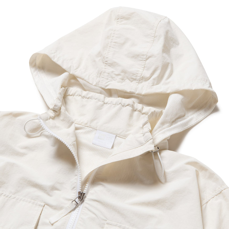 【ゴルフ】Women's プルオーバージャケット Water Repellent 2Way ホワイト - 14391423 - S | NEW ERA ニューエラ公式オンラインストア