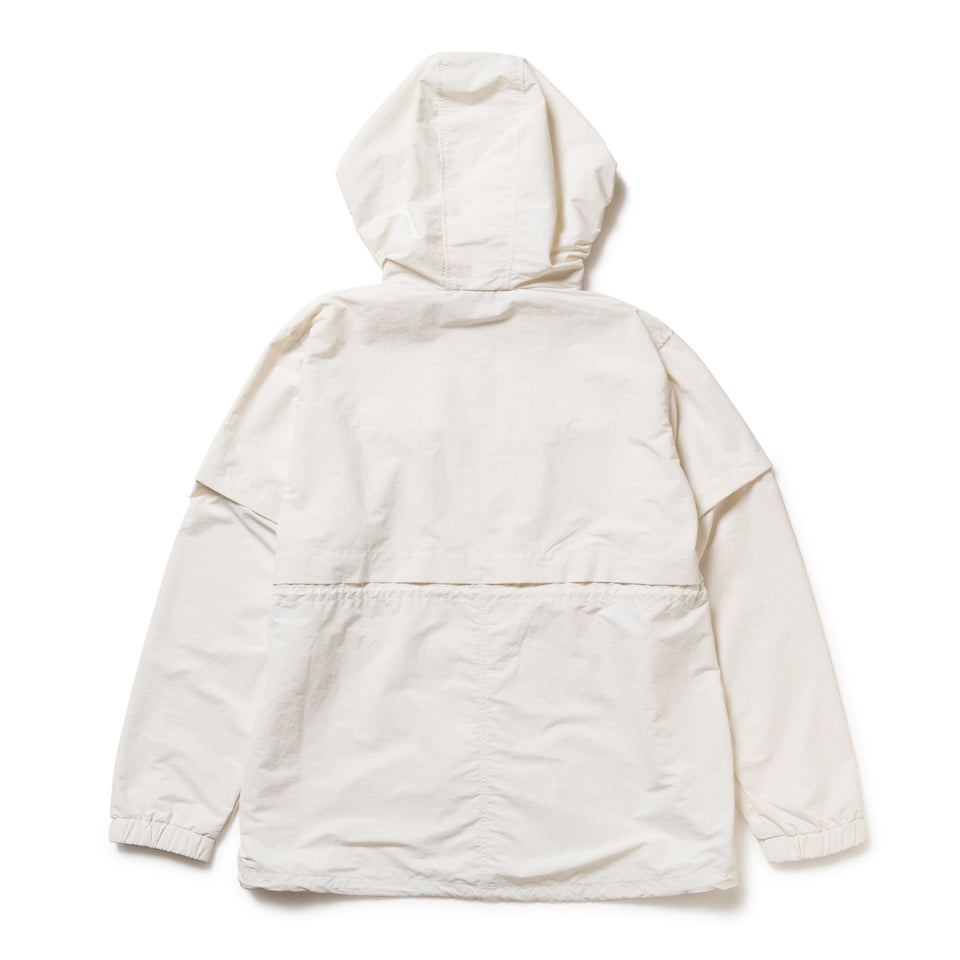 【ゴルフ】Women's プルオーバージャケット Water Repellent 2Way ホワイト - 14391423 - S | NEW ERA ニューエラ公式オンラインストア