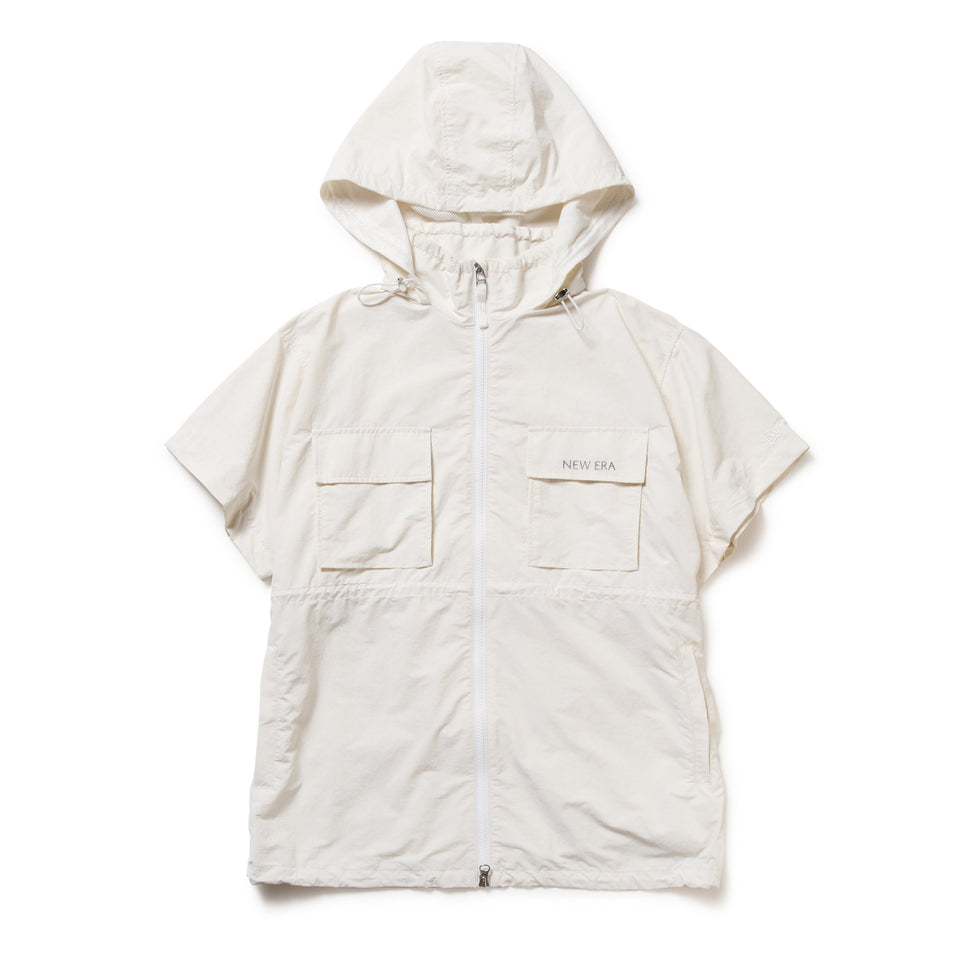 【ゴルフ】Women's プルオーバージャケット Water Repellent 2Way ホワイト - 14391423 - S | NEW ERA ニューエラ公式オンラインストア
