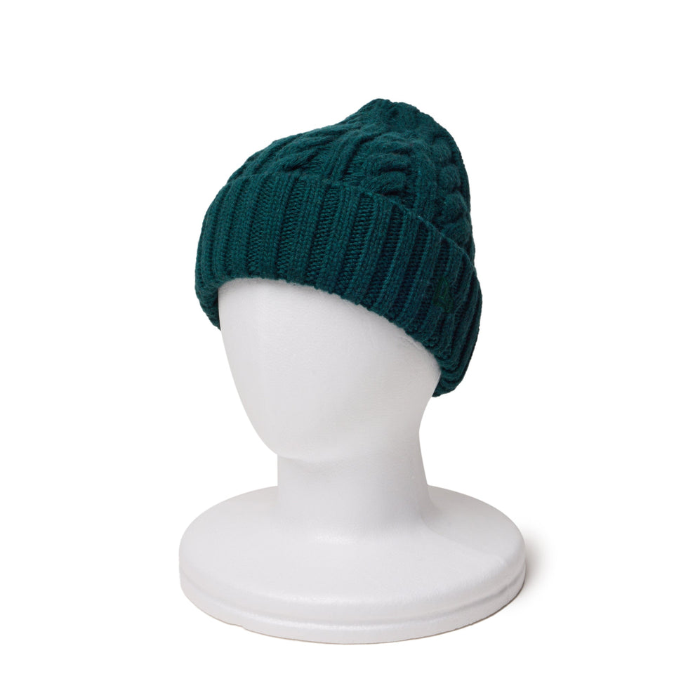ローゲージ カフニット Wool Blend ウールブレンド ダーク