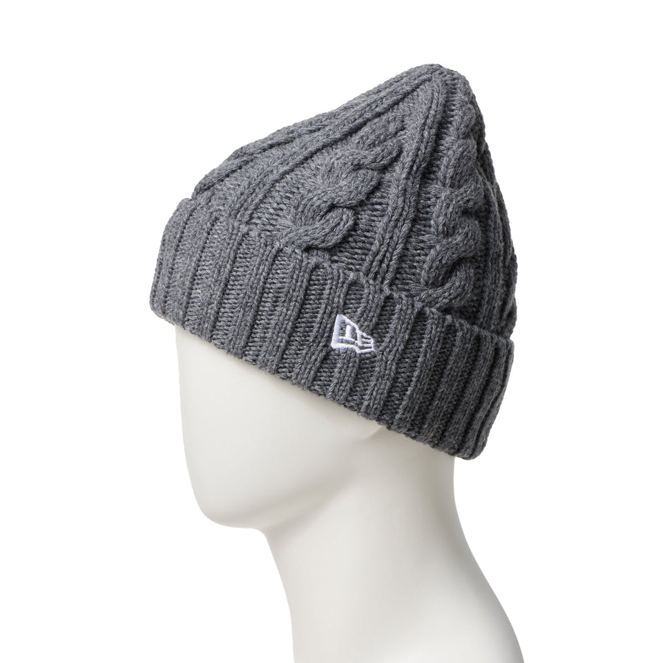 ローゲージ カフニット Wool Blend ダークグレー - 14669982 - OSFM | NEW ERA ニューエラ公式オンラインストア