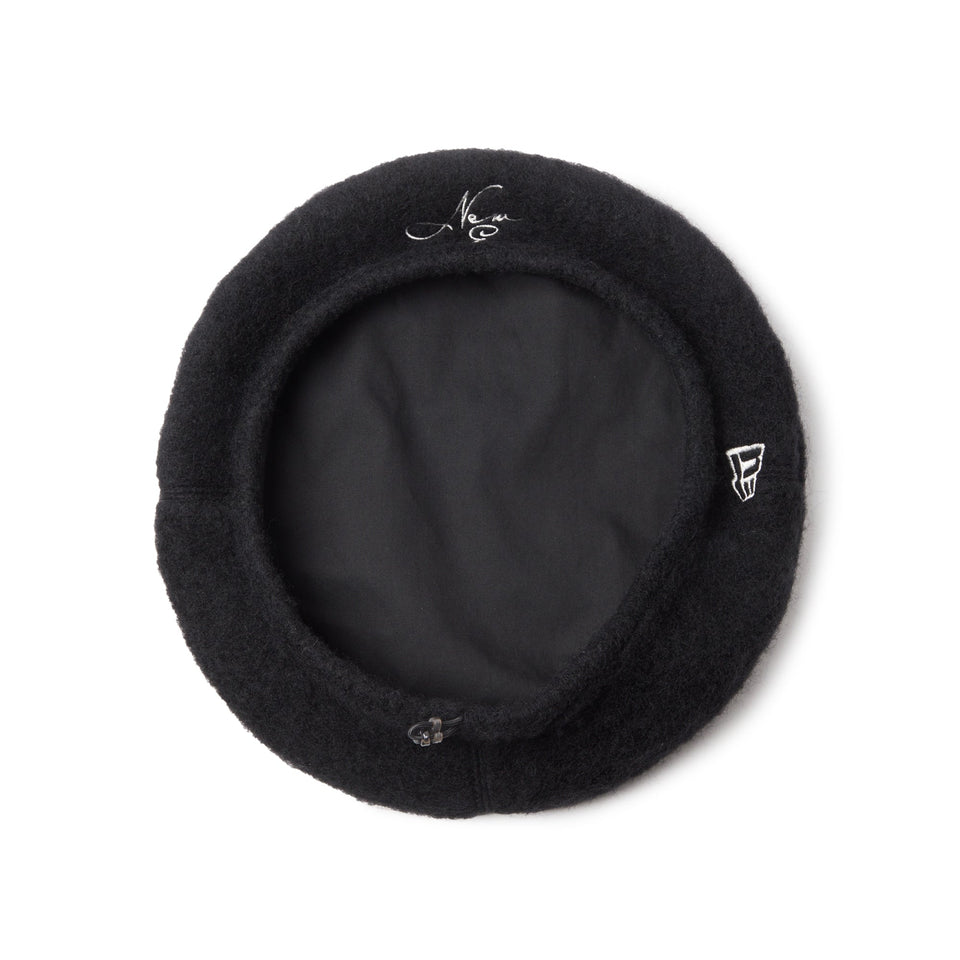 ベレー Wool Shaggy New Era ブラック - 14667773 - SM | NEW ERA ニューエラ公式オンラインストア