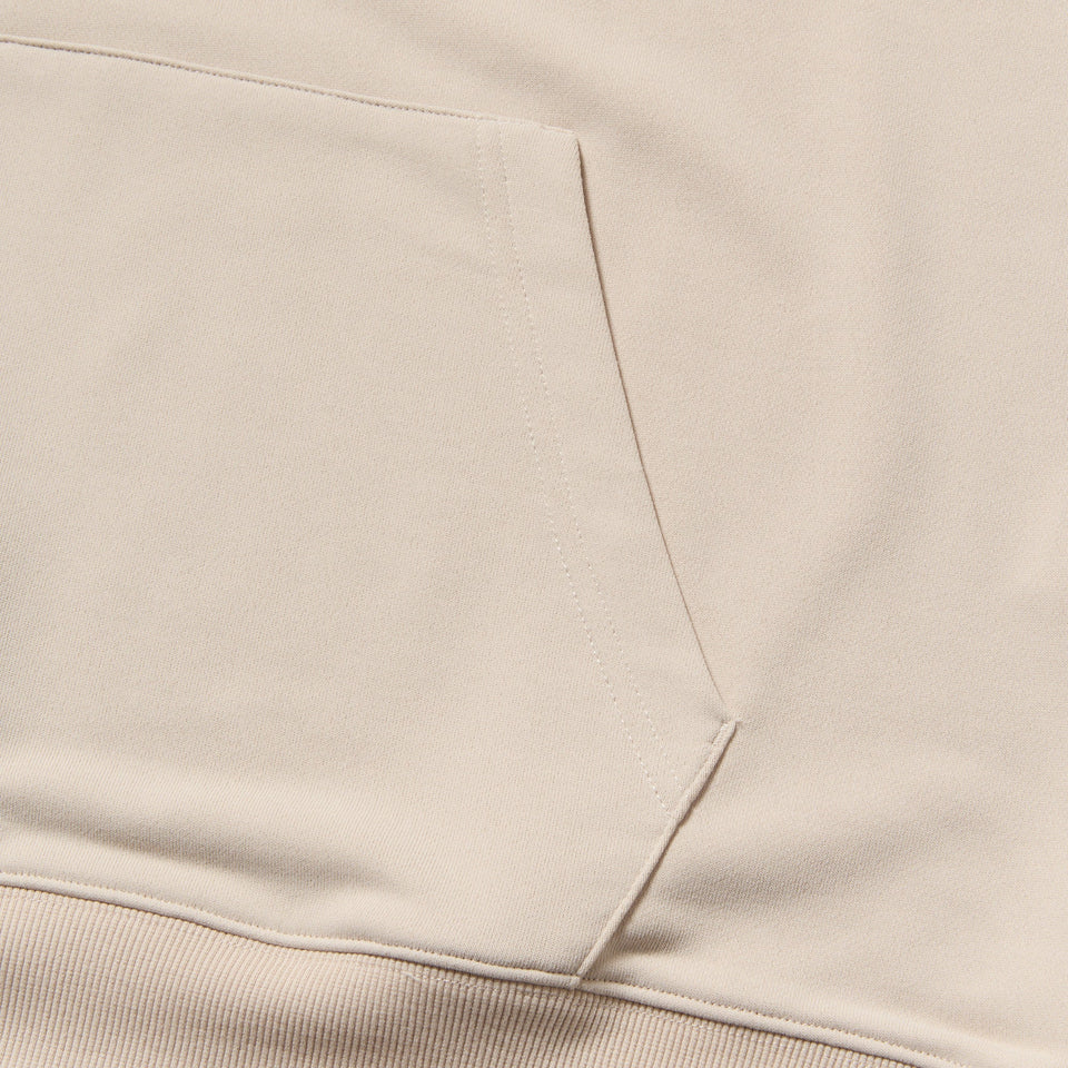 フレンチスリーブ オーバーサイズド ドライスウェット プルオーバーフーディー Wordmark Logo サンドベージュ 【Performance Apparel】 - 14410470 - S | NEW ERA ニューエラ公式オンラインストア
