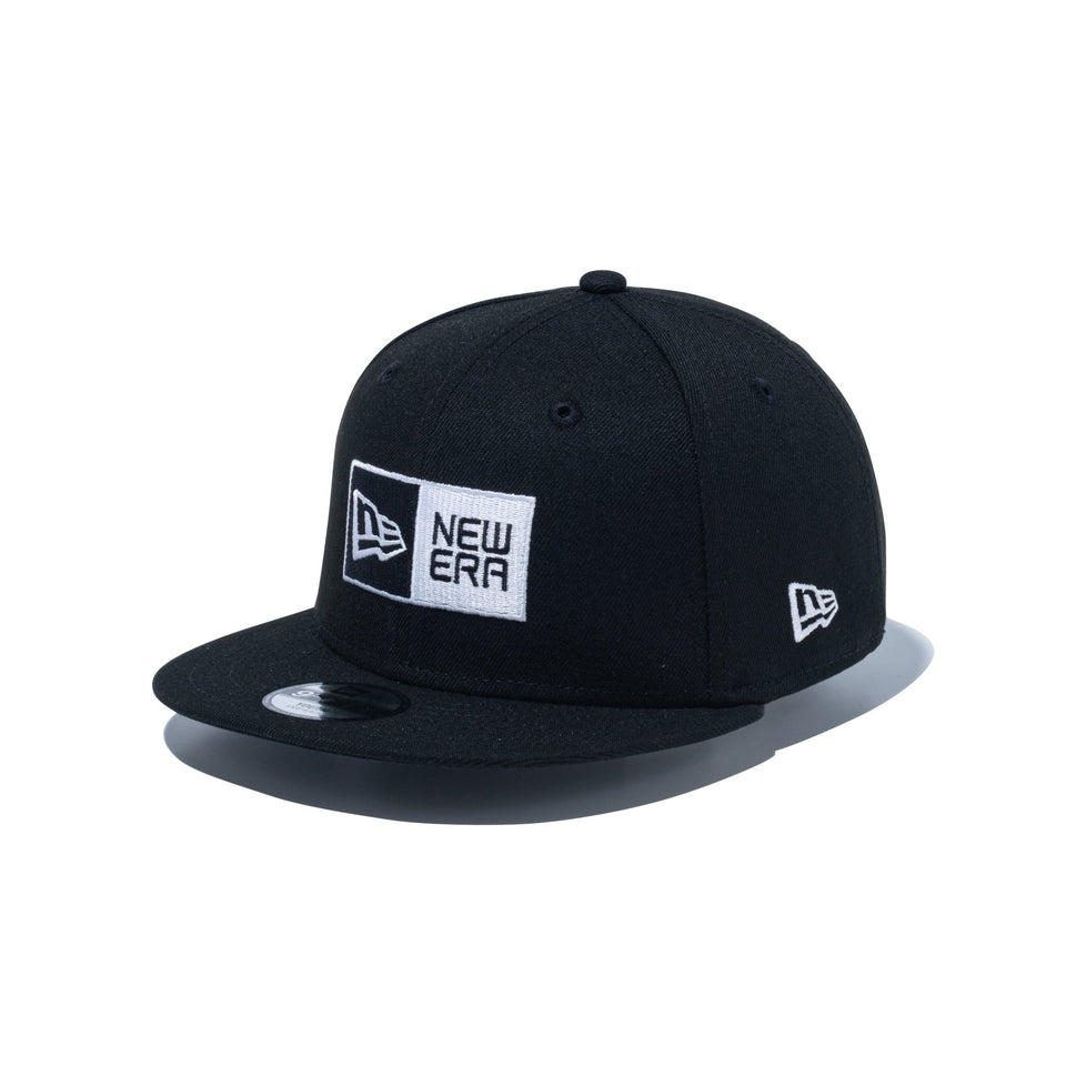 Youth 9FIFTY ボックスロゴ ブラック × ホワイト - 14524540 - YTH | NEW ERA ニューエラ公式オンラインストア