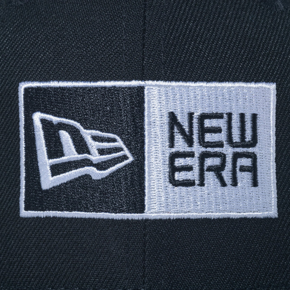 Youth 9FIFTY ボックスロゴ ブラック × ホワイト - 14524540 - YTH | NEW ERA ニューエラ公式オンラインストア