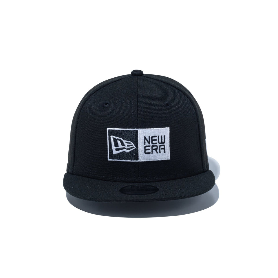 Youth 9FIFTY ボックスロゴ ブラック × ホワイト - 14524540 - YTH | NEW ERA ニューエラ公式オンラインストア