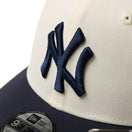 キッズ Youth 9FIFTY ストレッチスナップ ニューヨーク・ヤンキース クロームホワイト/ネイビー - 14671546-YTH | NEW ERA ニューエラ公式オンラインストア