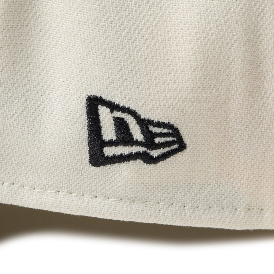キッズ Youth 9FIFTY ストレッチスナップ ボックスロゴ クロームホワイト/ブラック - 14671548-YTH | NEW ERA ニューエラ公式オンラインストア