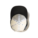 キッズ Youth 9FIFTY ストレッチスナップ ボックスロゴ クロームホワイト/ブラック - 14671548-YTH | NEW ERA ニューエラ公式オンラインストア