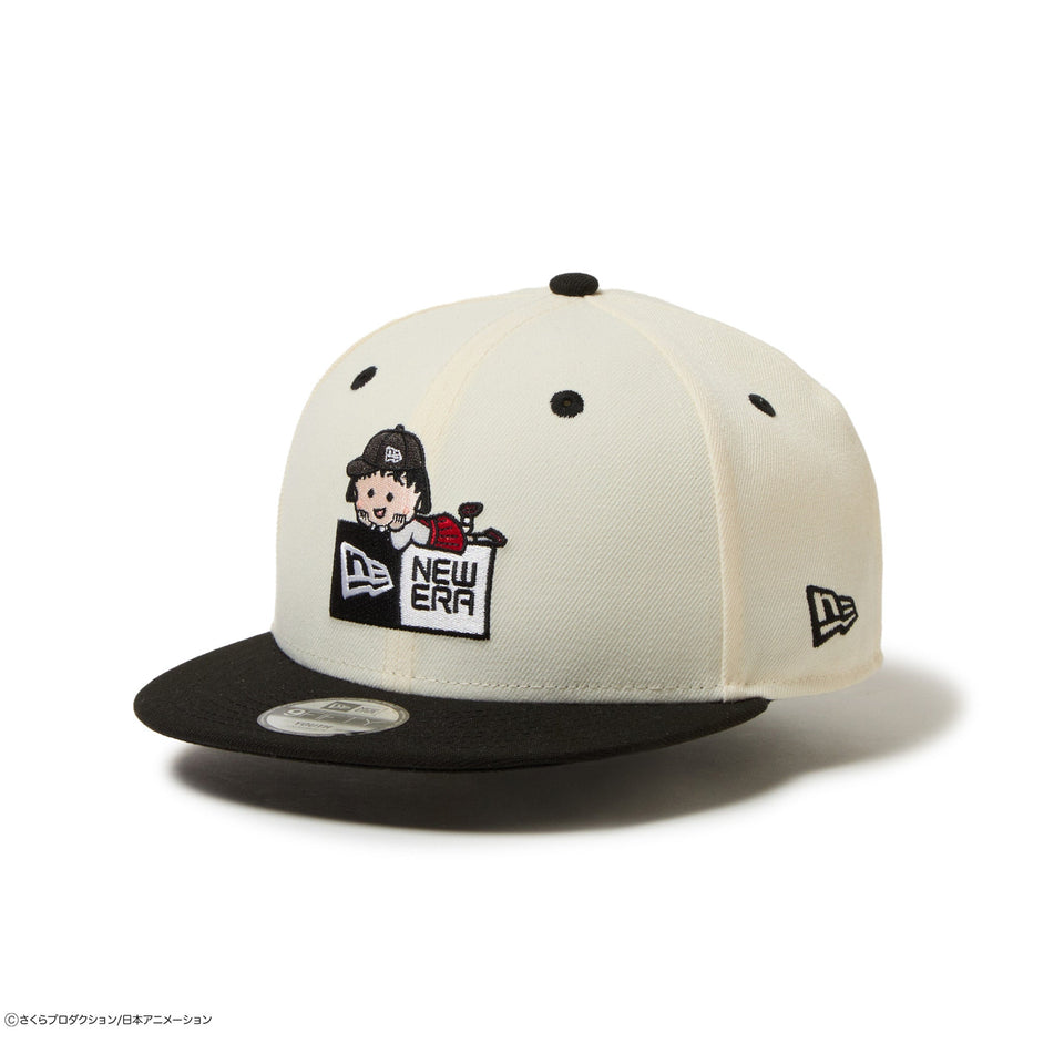 まる キッズ Youth 9FIFTY ちびまる子ちゃん ボックスロゴ まる子