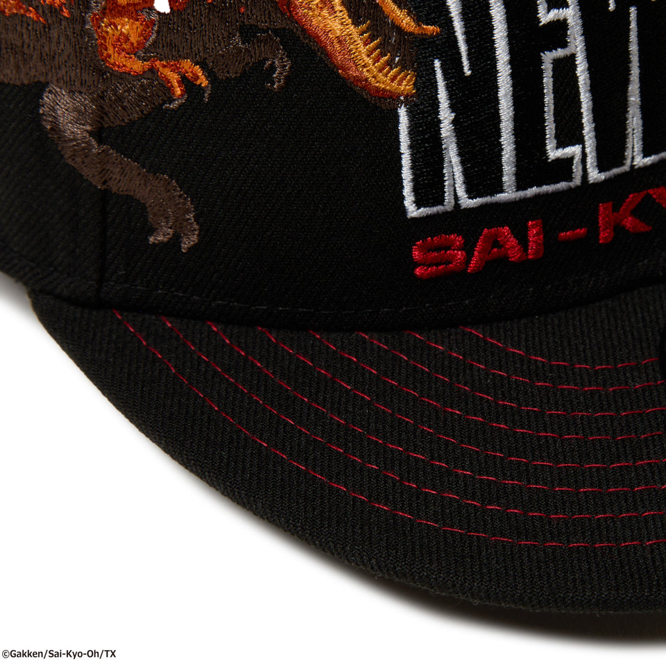 キッズ Youth 9FIFTY 最強王図鑑 ティラノサウルス ブラック - 14698124 - YTH | NEW ERA ニューエラ公式オンラインストア