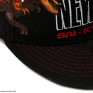 キッズ Youth 9FIFTY 最強王図鑑 ティラノサウルス ブラック - 14698124 - YTH | NEW ERA ニューエラ公式オンラインストア