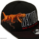 キッズ Youth 9FIFTY 最強王図鑑 ティラノサウルス ブラック - 14698124 - YTH | NEW ERA ニューエラ公式オンラインストア