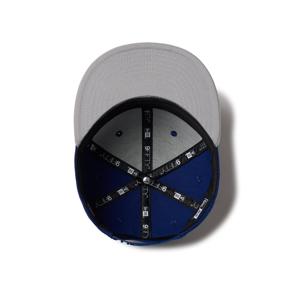キッズ Youth 9FIFTY 2 - Tone ロサンゼルス・ドジャース ダークロイヤル グレーバイザー - 14671580 - YTH | NEW ERA ニューエラ公式オンラインストア