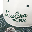 Youth 9FIFTY 2 - Tone Duck Canvas アイボリー ダークグリーンバイザー - 14325165 - YTH | NEW ERA ニューエラ公式オンラインストア