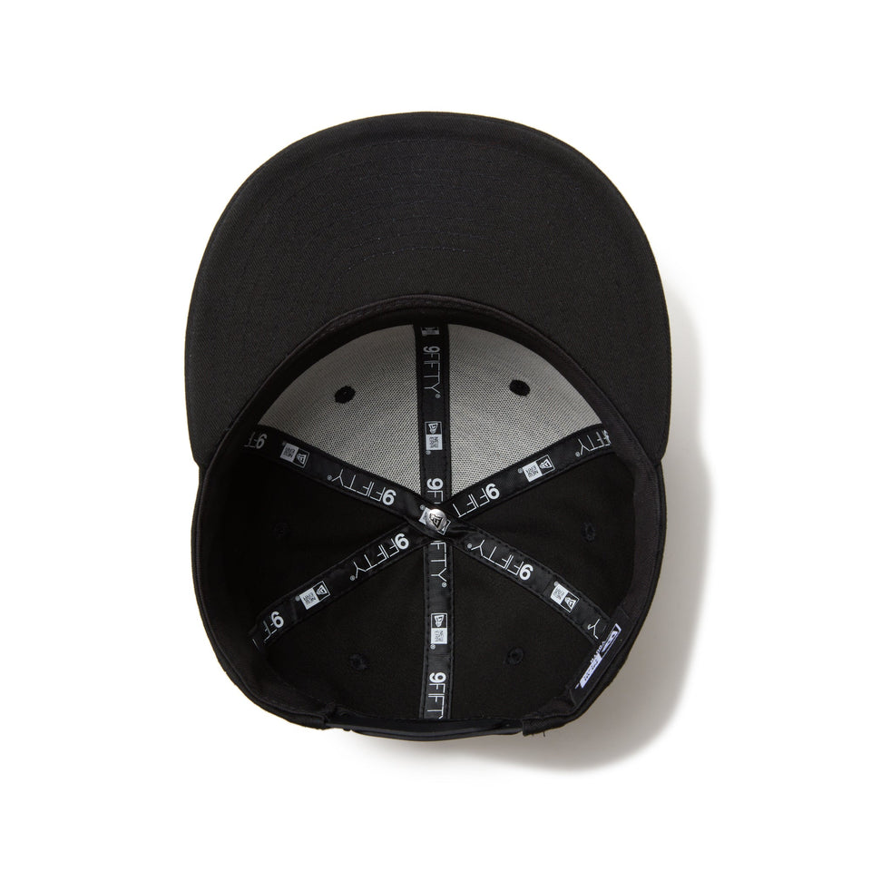 Youth 9FIFTY Archive Embroidery ブラック - 14325175 - YTH | NEW ERA ニューエラ公式オンラインストア
