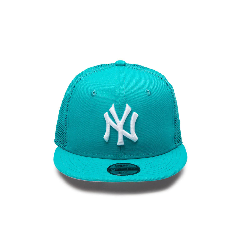 キッズ Youth 9FIFTY トラッカー Beautiful Beach ニューヨーク・ヤンキース ティールブリーズ - 14391979 - YTH | NEW ERA ニューエラ公式オンラインストア