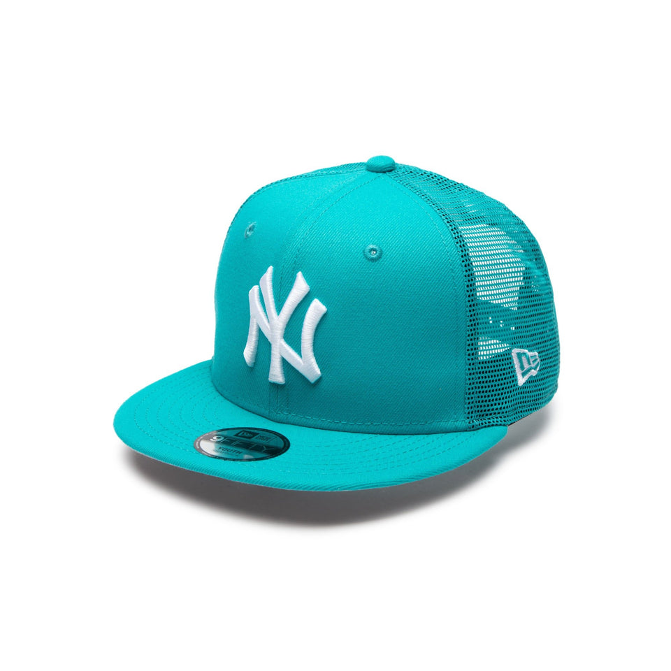 キッズ Youth 9FIFTY トラッカー Beautiful Beach ニューヨーク・ヤンキース ティールブリーズ - 14391979 - YTH | NEW ERA ニューエラ公式オンラインストア