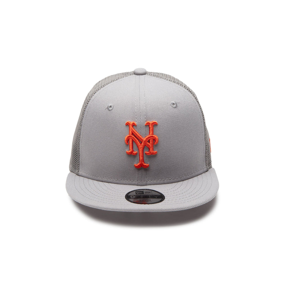 キッズ Youth 9FIFTY トラッカー Beautiful Beach ニューヨーク・メッツ グレー - 14391980 - YTH | NEW ERA ニューエラ公式オンラインストア