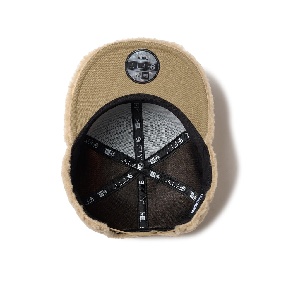 キッズ Youth 9FIFTY Boa Fleece ボアフリース ベーシック ベージュ - 14671578-YTH | NEW ERA ニューエラ公式オンラインストア