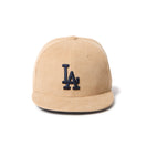 キッズ Youth 9FIFTY Corduroy コーデュロイ ロサンゼルス・ドジャース ベージュ - 14671568 - YTH | NEW ERA ニューエラ公式オンラインストア