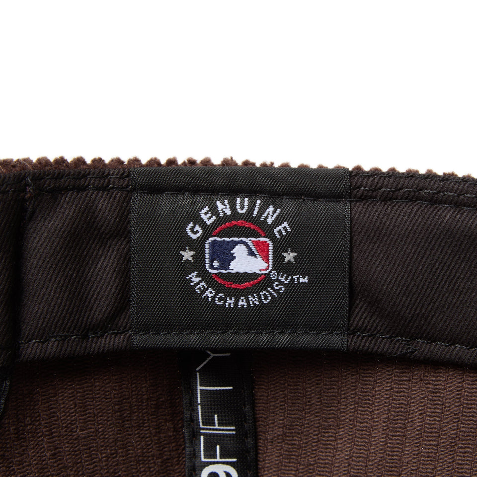キッズ Youth 9FIFTY Corduroy コーデュロイ デトロイト・タイガース ダークブラウン - 14671569 - YTH | NEW ERA ニューエラ公式オンラインストア