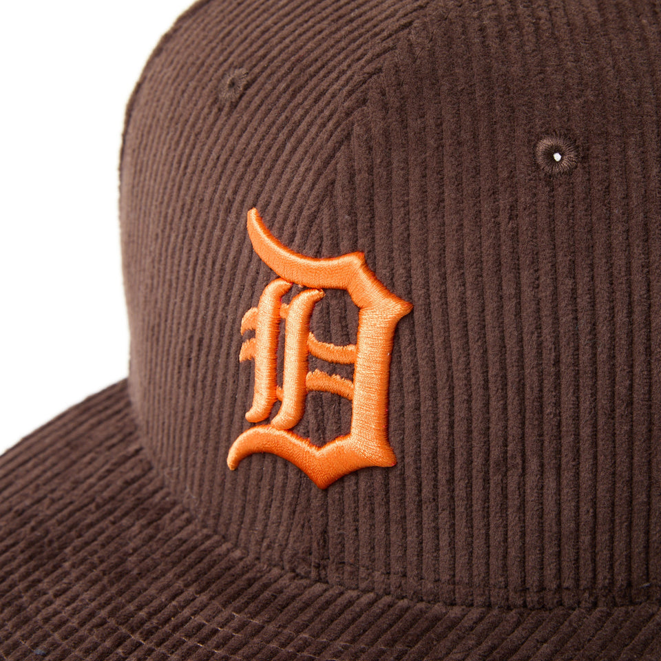 キッズ Youth 9FIFTY Corduroy コーデュロイ デトロイト・タイガース ダークブラウン - 14671569 - YTH | NEW ERA ニューエラ公式オンラインストア