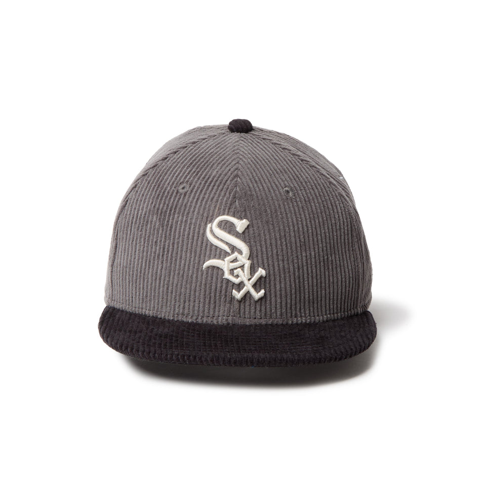 キッズ Youth 9FIFTY Corduroy コーデュロイ シカゴ・ホワイトソックス グレー/ブラック - 14671570 - YTH | NEW ERA ニューエラ公式オンラインストア
