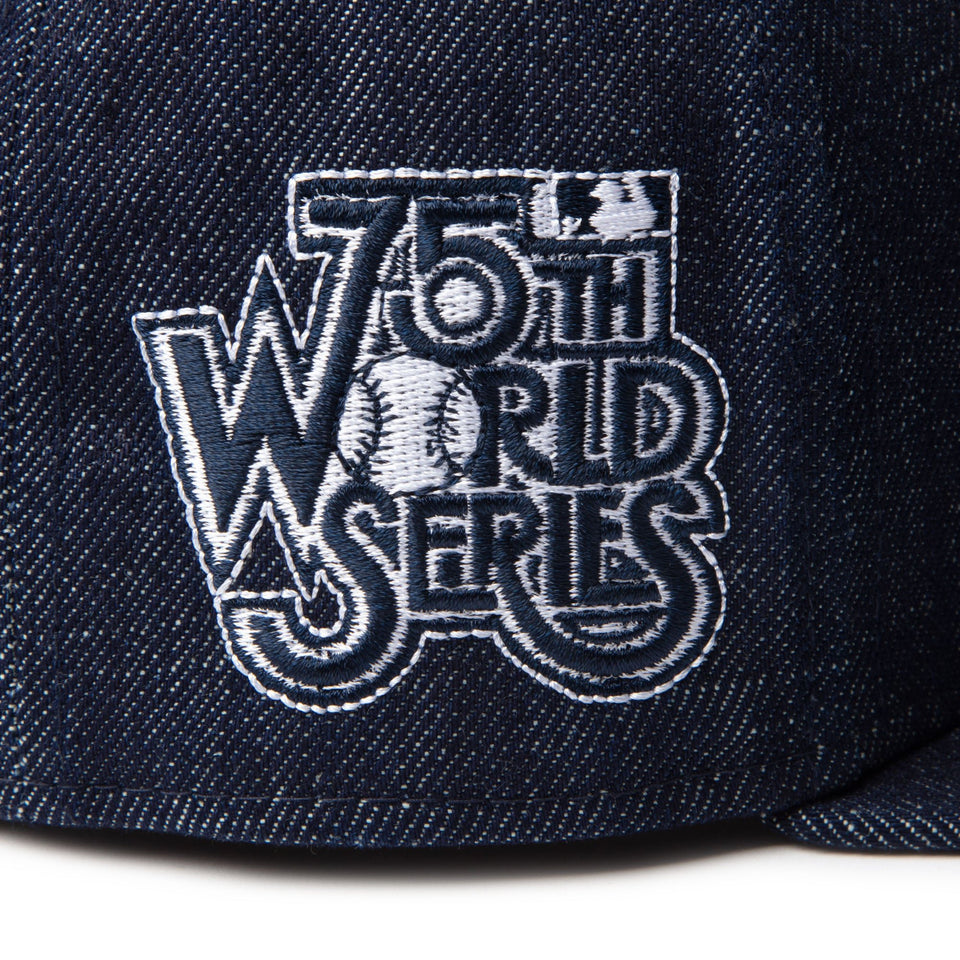 Youth 9FIFTY Denim ニューヨーク・ヤンキース ワールドシリーズサイドパッチ インディゴデニム - 14392005 - YTH | NEW ERA ニューエラ公式オンラインストア