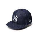 Youth 9FIFTY Denim ニューヨーク・ヤンキース ワールドシリーズサイドパッチ インディゴデニム - 14392005 - YTH | NEW ERA ニューエラ公式オンラインストア