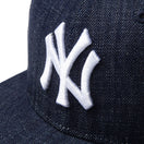Youth 9FIFTY Denim ニューヨーク・ヤンキース ワールドシリーズサイドパッチ インディゴデニム - 14392005 - YTH | NEW ERA ニューエラ公式オンラインストア