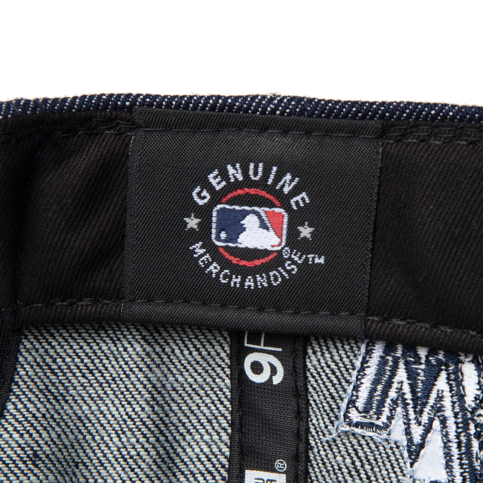 Youth 9FIFTY Denim ニューヨーク・ヤンキース ワールドシリーズサイドパッチ インディゴデニム - 14392005 - YTH | NEW ERA ニューエラ公式オンラインストア