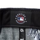 Youth 9FIFTY Denim ニューヨーク・ヤンキース ワールドシリーズサイドパッチ インディゴデニム - 14392005 - YTH | NEW ERA ニューエラ公式オンラインストア
