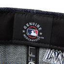 Youth 9FIFTY Denim ロサンゼルス・ドジャース ワールドシリーズサイドパッチ インディゴデニム - 14392006 - YTH | NEW ERA ニューエラ公式オンラインストア