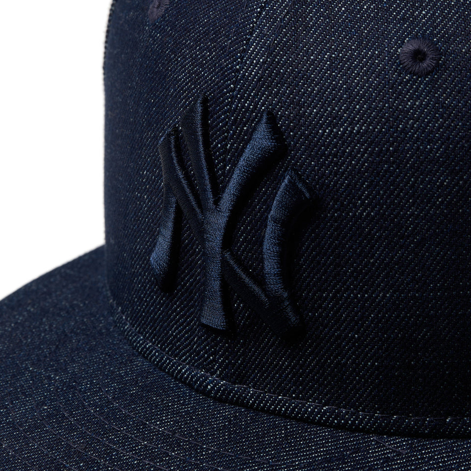 キッズ Youth 9FIFTY Denim ニューヨーク・ヤンキース インディゴデニム - 14671563 - YTH | NEW ERA ニューエラ公式オンラインストア