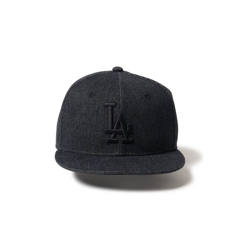 キッズ Youth 9FIFTY Denim ロサンゼルス・ドジャース ブラックデニム - 14671564 - YTH | NEW ERA ニューエラ公式オンラインストア