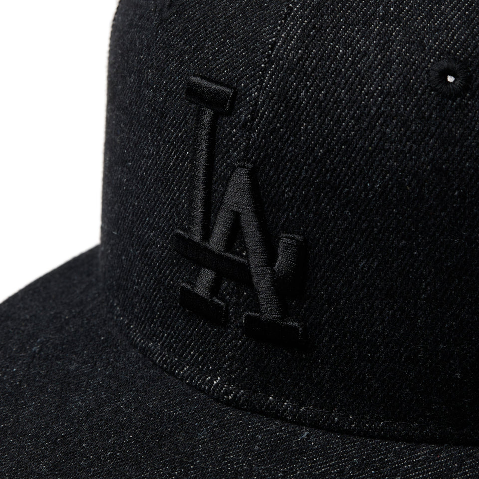 キッズ Youth 9FIFTY Denim ロサンゼルス・ドジャース ブラックデニム - 14671564 - YTH | NEW ERA ニューエラ公式オンラインストア